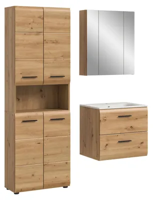 Produktbild von Ice Badmöbelset I42 Eiche Nachbildung.