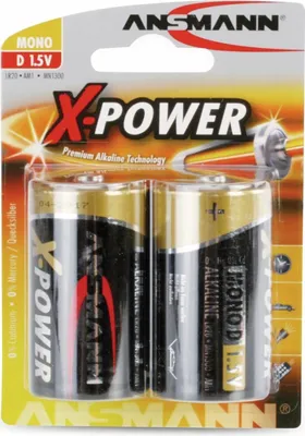 Immagine prodotto di ANSMANN X-POWER Mono D - pile 2 x D - alcaline