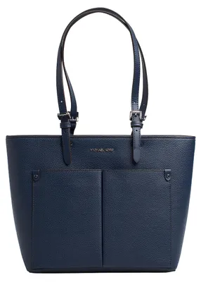 Produktbild von Michael Kors Damen Handtasche Dunkelblau Doppel Pocket  Tasche mit Reißverschluss 5H3STVT6B-NAVY 26 x 29 x 12 cm