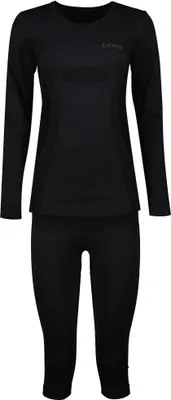 Produktbild von Lenz Merino Funktionsunterwäsche-set Schwarz XS-S Frau Schwarz XS-S