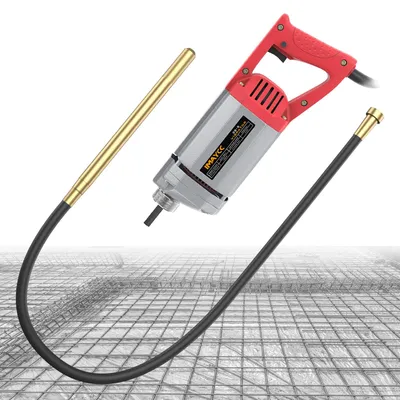 Betonrüttler 1300 W, 2 m Rüttelfläche, 35 mm, 4300 U/min
