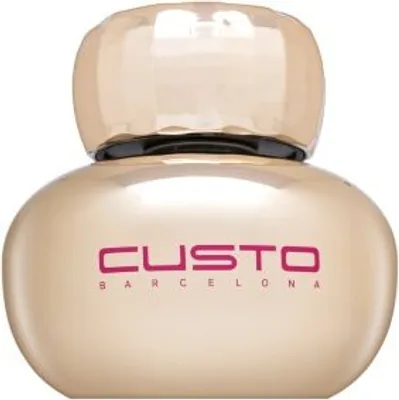 A close-up studio shot of a perfume bottle.