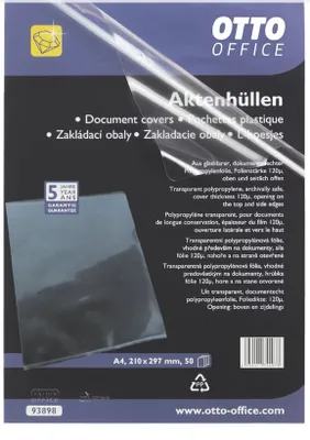 Produktbild von 400 x OTTO Office Premium Sichthüllen  Aktenhüllen (8 x 50)
