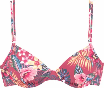 Produktbild von s.Oliver Bügel-Bikini-Top Marika rostrot-bedruckt Größe 36 Cup D