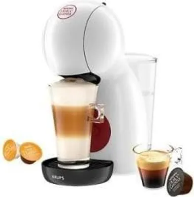 Produktbild von Krups Nescafé Dolce Gusto Piccolo XS KP1A31AS Kaffeemaschine mit Kapseln 15 bar Weiß