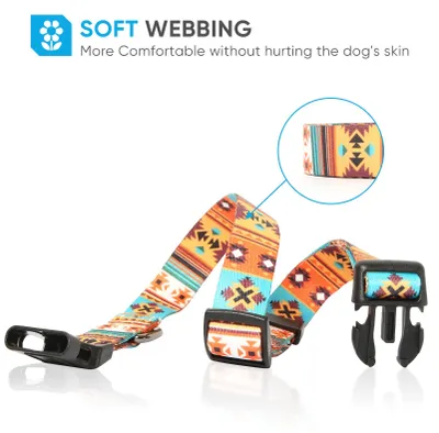 Imagen del producto de Collar para perros, suave, ajustable, talla S, ideal para paseos