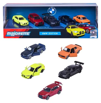 Zdjęcie produktu dla Zestaw 5 modeli samochodzików BMW Majorette