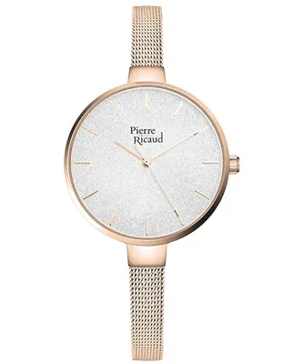 Zdjęcie produktu dla Zegarek damski Pierre Ricaud P22085.91R3Q różowe złoto