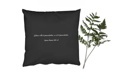 Produktbild von MuchoWow® Zierkissen Sofakissen Wohnzimmer Dekokissen 50x50 cm Zitate - Essen - Sprichwörter - Gestern wollte ich Pfannkuchen - Pfannkuchenliebhaber - Komfort - Sofakissen