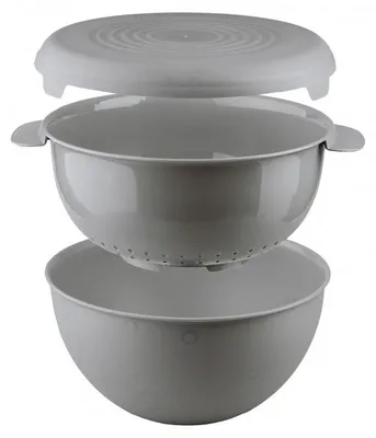 Produktbild von Schüssel mit Sieb und Deckel, Ø 24 cm
