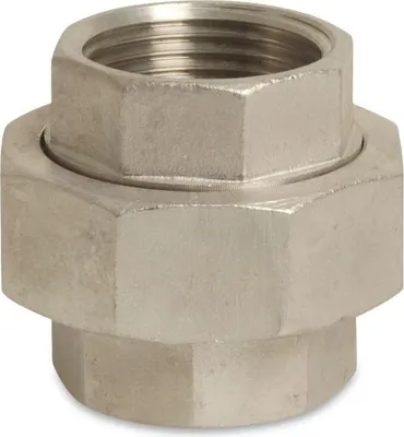 Produktbild von Gewindefitting Edelstahl Verschraubung 1 1/4" IG Typ konisch