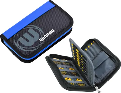 Produktbild von Winmau Dartcase Urban Pro Blau - Premium Dartkoffer mit 17 Fächern