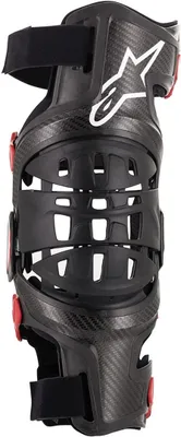 Image de Genouillère Alpinestars Bionic-10 Carbon Left Noir L Noir L
