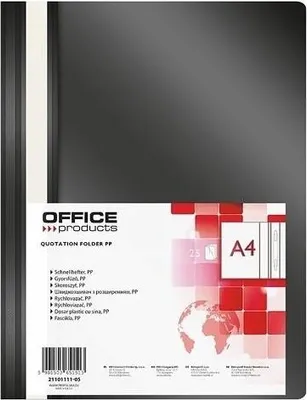 Produktbild von A4-Ordner Office Products Schwarz 25 Stück