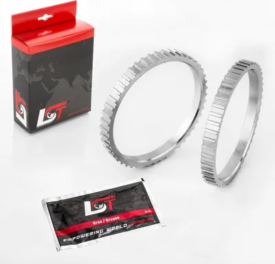Produktbild von 2X Abs Ring Sensorring Vorderachse Beidseitig 48 Zähne Für Peugeot 406 806 Neu