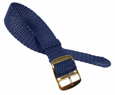 Produktbild von Minott Ersatzband Uhrenarmband Perlon / Textil Durchzugsband Blau 23272G, Stegbreite:18mm