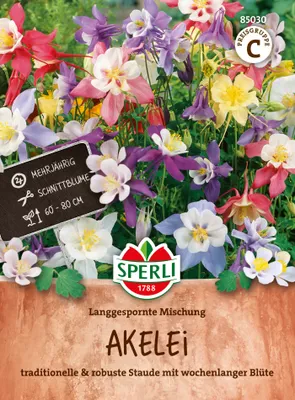 Produktbild von SPERLI Akeleisamen Langgespornte 40 Pflanzen
