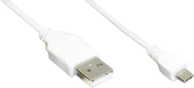 Produktbild von USB 2.0 Anschlusskabel 1,80m Stecker A an Stecker B grau