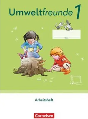 Obrázek produktu pro Umweltfreunde - Mecklenburg-Vorpommern, Sachsen-Anhalt, Sachsen, Thüringen - Ausgabe 2023 - 1. Schuljahr: Arbeitsheft - Mit Wegweiser Arbeitstechniken und BuchTaucher-App