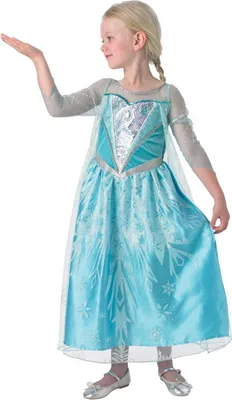 Immagine prodotto di Rubie's 3610374 - Elsa Frozen Premium Dress - Bambino, costumi e maschere