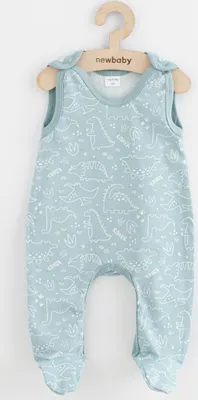 Produktbild von Neu Baby Classic II Baby-Strampler Dino mint, Gr. 50