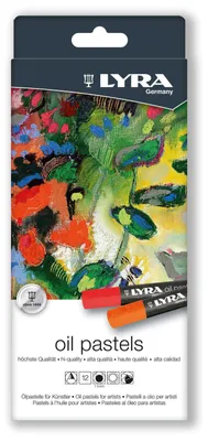 Produktbild von Lyra Fine Art Ölpastellset Mix 12 stk