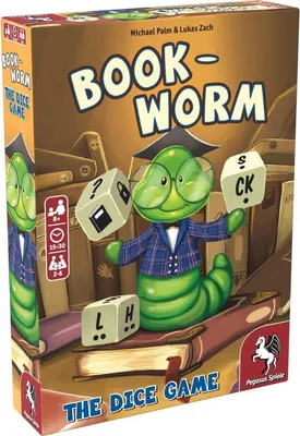 Immagine prodotto di Bookworm – Il gioco di dadi inglese per 2-6 giocatori dagli 8 anni in su