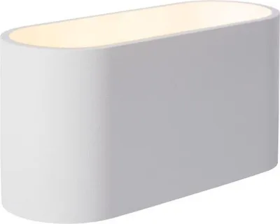 Produktbild von Wandleuchte Aluminium Up Down B: 16 cm Weiß G9 länglich Modern Wandlampe
