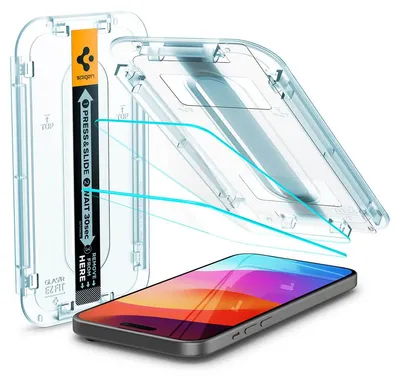 Image de Spigen AGL06883 Protection d'écran/arrière pour smartphones Film de protection d'écran clair Apple 2 pièces(s) (AGL06883)