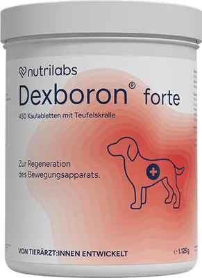 Produktbild von NutriLabs Dexboron forte 450 Kautabletten | Unterstützung des Bewegungsapparates bei Hunden