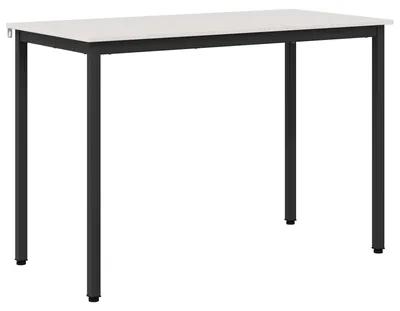 Produktbild von Esstisch aus Massivholz, weiß, 110 x 55 x 75 cm