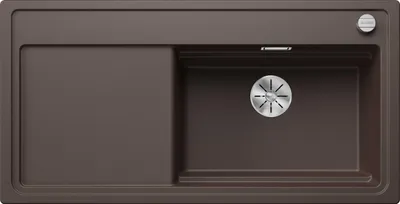 Produktbild von Spüle Blanco ZENAR XL 6 S DGP 1000 x 510 mm cafe 524065 1 Spülbecken Becken rechts Mit Tropffläche