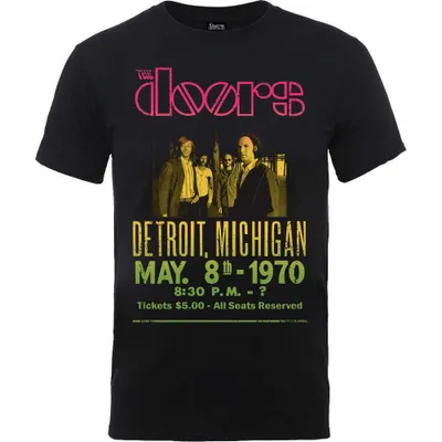 Obrázek produktu pro The Doors Gradient Show Poster Black M Tričko