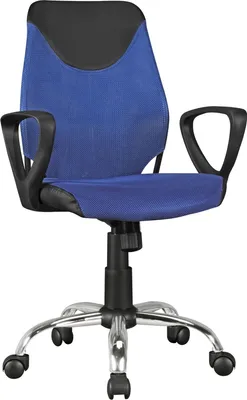 Zdjęcie produktu dla Dziecięce  black blue dla dzieci od 6 lat z oparciem krzesło obrotowe dziecięce krzesło dziecięce ergonomiczne | Amstyle