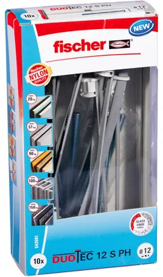 Obrázok produktu pre fischer Duotec 12 S PH, balenie po 10 ks.