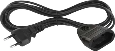 Verlängerungskabel – 3 m, schwarz