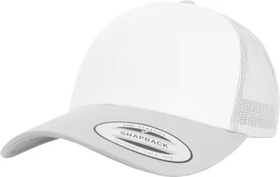 Immagine prodotto di FLEXFIT 6606CF | Retro Trucker Colorato - Colore: Argento/Bianco/Argento - Taglia: Unica