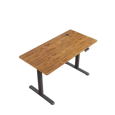 Obrázek produktu pro SONNI Burnt Cloud elektricky výškově nastavitelný stůl 120x60 cm, nosnost 60 kg, s dětskou pojistkou a paměťovou funkcí, tloušťka desky 15 mm