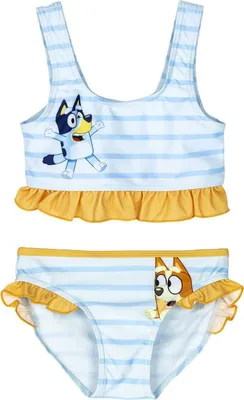 Produktbild von Kinder Bikini Mädchen Bikini Set Bluey und Bingo , Größe Kids:110