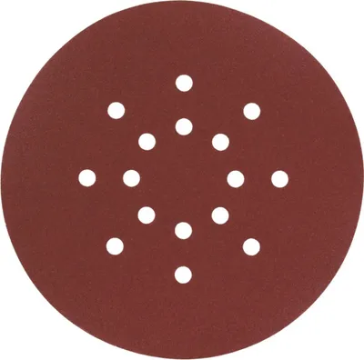 Produktbild von Selbstklebende Scheibe ø 225 mm 16 Löcher 40 x 2 / 80 x 3 / 120 x 3 / 240 x 2 10