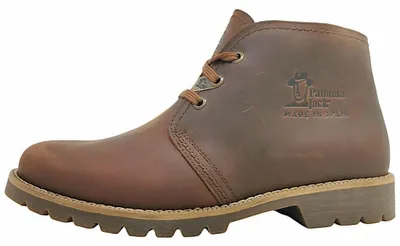 Image de Bottes Panama Jack pour hommes, doublure chaude, couleur marron, style décontracté