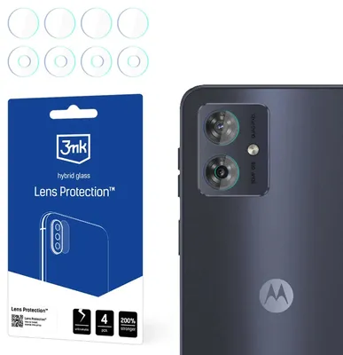 Obrázok produktu pre 3MK Ochranné puzdro na objektív fotoaparátu pre Motorola Moto G04s, 4 kusy