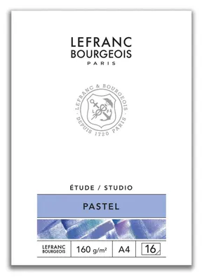 Produktbild von Lefranc Bourgeois 301337 Studio Pastellmalblock 16 Blatt - A4, geleimt, 160 g/m²