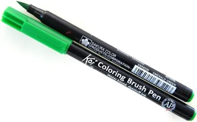 Image de SAKURA Pinceau à colorier pour carpes koï paul veronesegreen