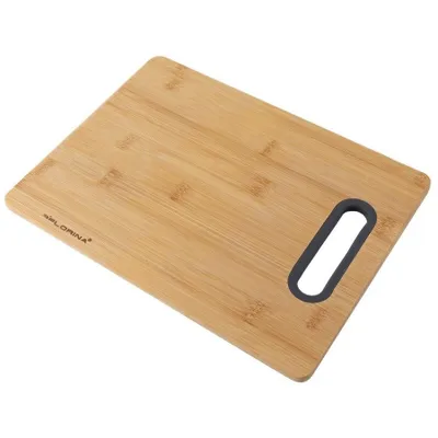 Productafbeelding van Snijplank bamboe, serveerplank, beige, 40 x 29 cm, FLORINA