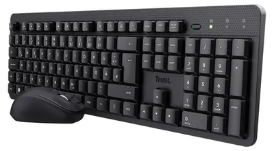 Produktbild von Ymo II Leise Tastatur Maus Set Kabellos Deutsches Layout QWERTZ