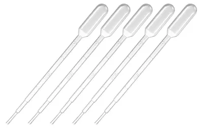20 Einweg-Pasteurpipetten 61 mm, 3 ml/1 ml, aus Polyethylen