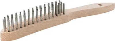 Produktbild von Format Handdrahtbürste rostfrei glatt 2-reihig mm