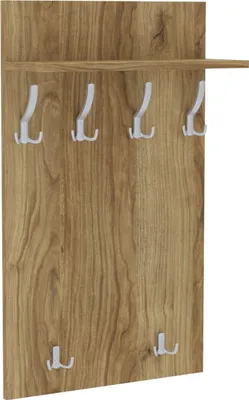 Produktbild von AKKE Alteiche Garderobenpaneel MAXI - ALU haken BxH: 60x90 cm