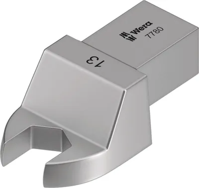 Produktbild von WERA Einsteck-Maulschlüssel 14 x 18 mm SW 13 Stahl x 14 mm